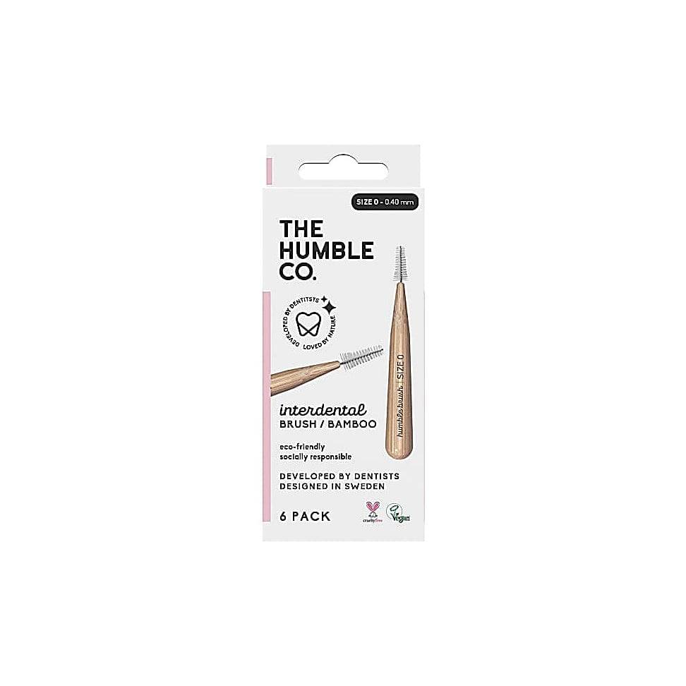 Humble Bamboo Interdental Brush - Interdentalbürsten Pink