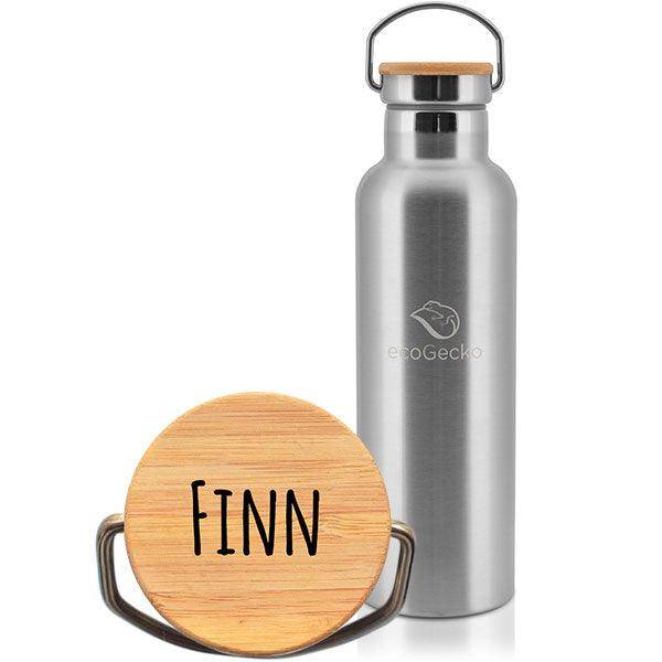 Thermos Edelstahl Trinkflasche 750ml (Gravur)