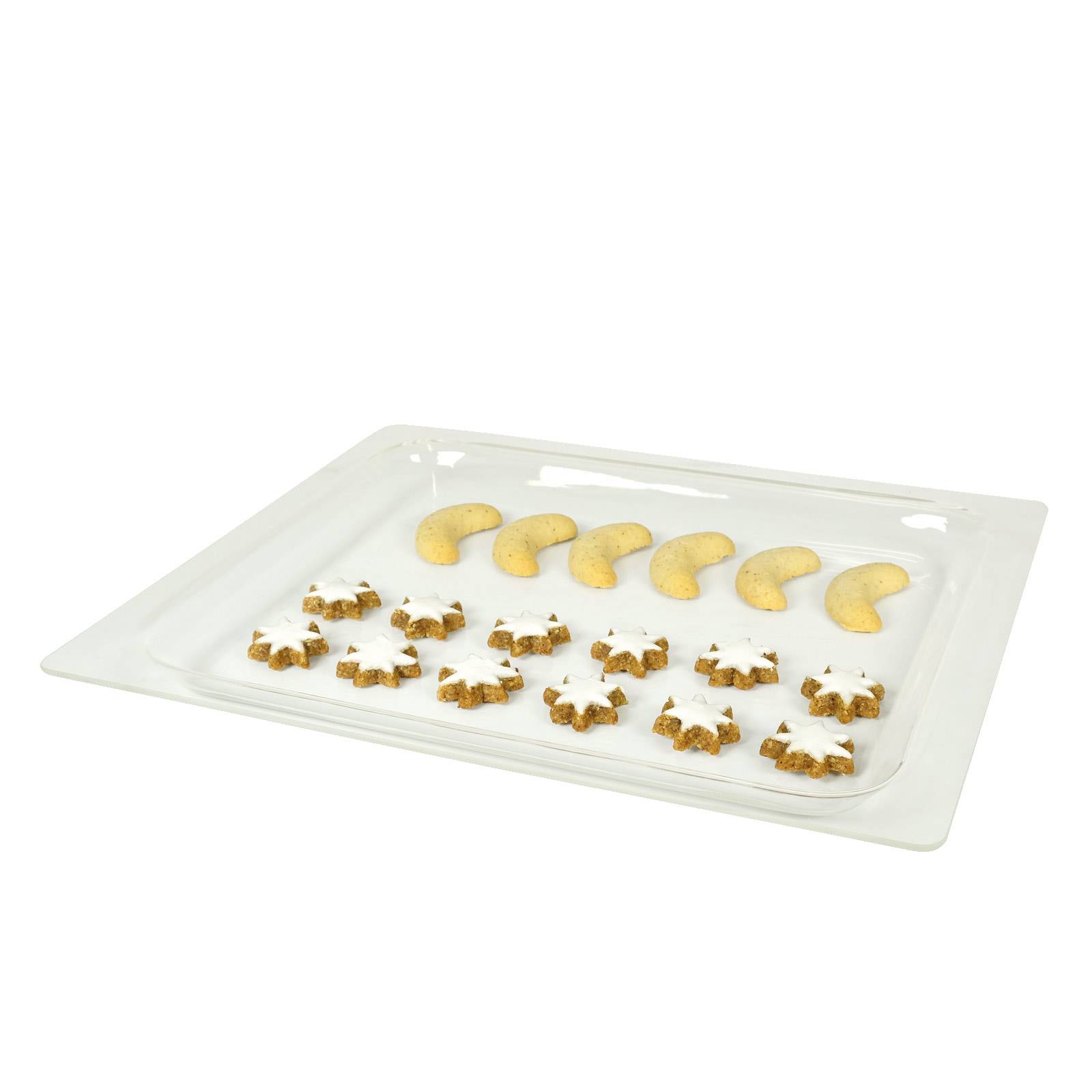 Backblech aus Glas: 450°C hitzebeständig - Glasbackschale