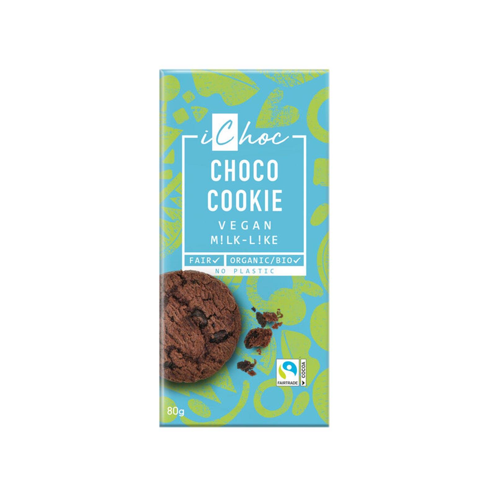iChoc Choco Cookie-Schokolade vegan aus bester Bio-Qualität